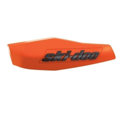 Handlebar Air Deflectors Caps - Race Orange/Black