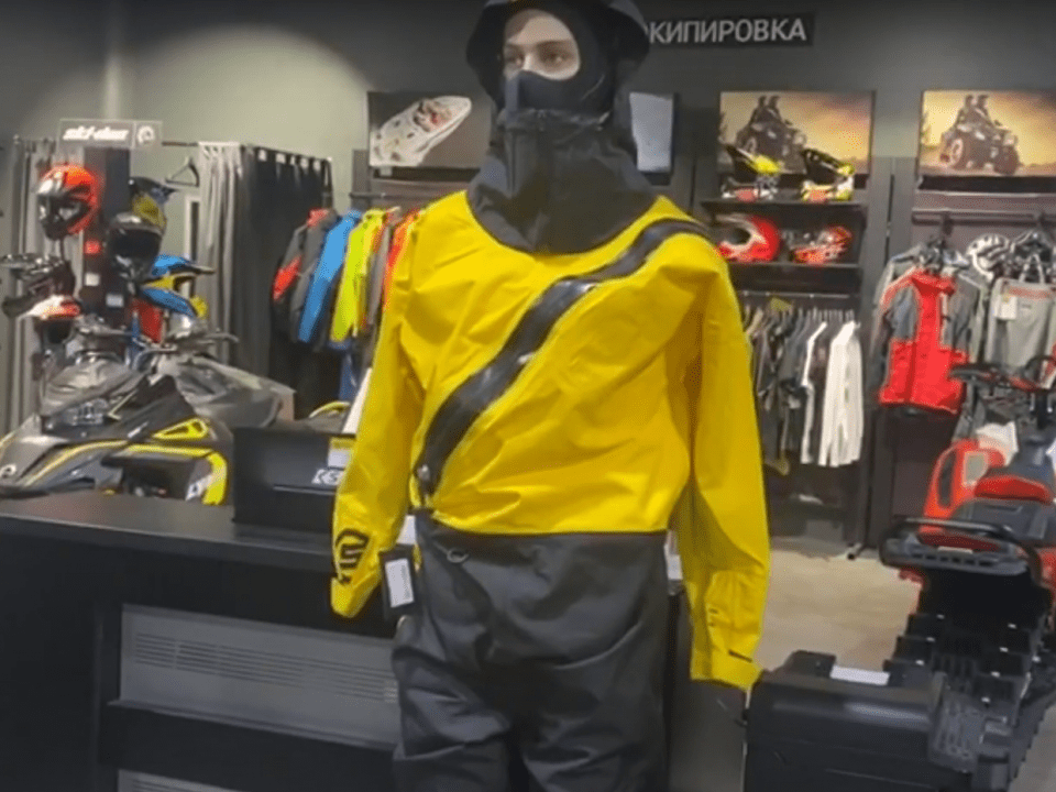 Видео-обзор сухого гидрокостюма Sea Doo Dry suit